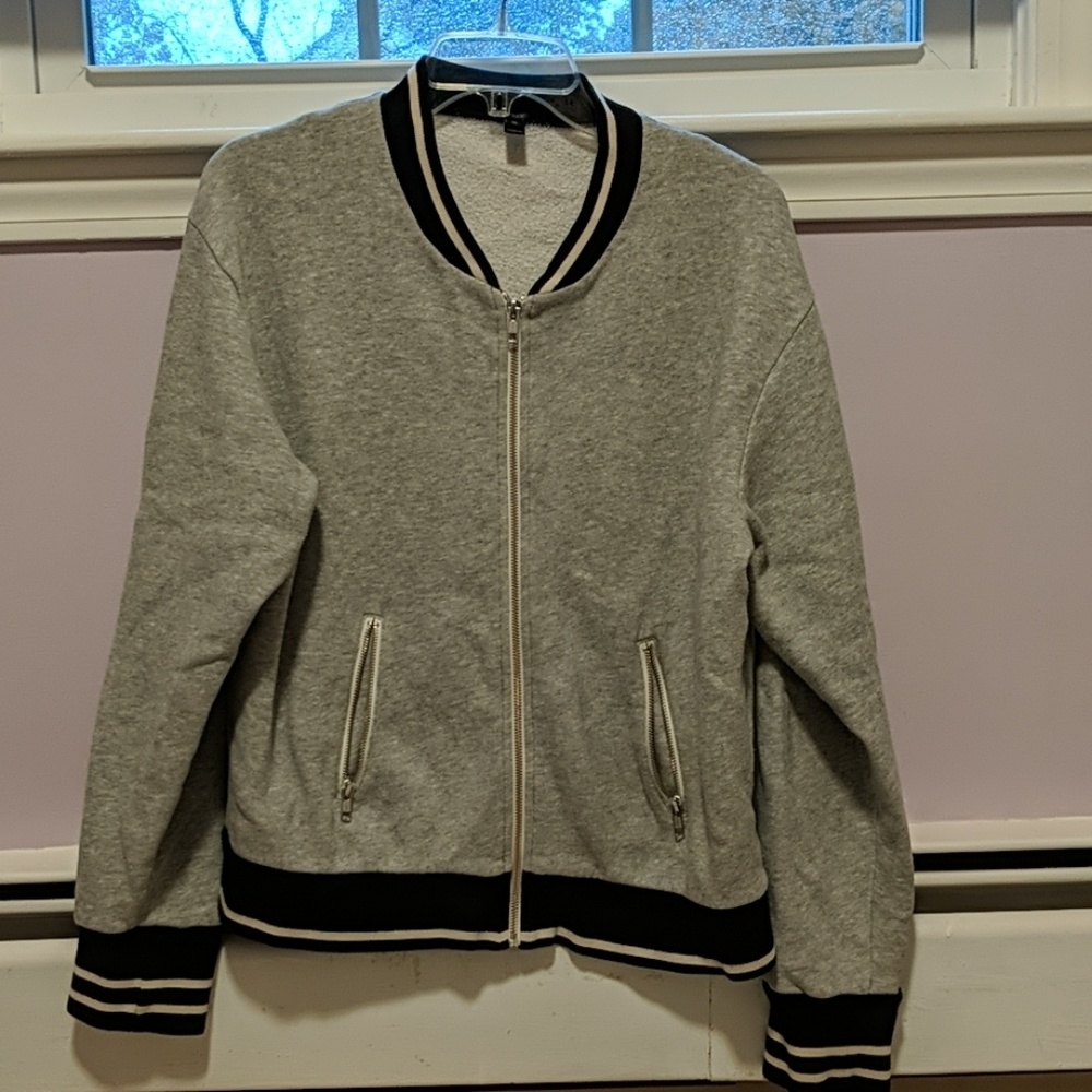J. Crew Knit Varsity jacket